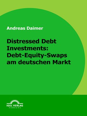 cover image of Distressed Debt Investments